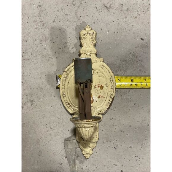 Antique Neoclasdical Style Wall Sconce for Repair - Picture 4 of 7
